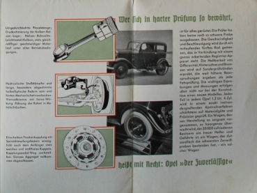 Rare-Automobilia - Opel 1,2 Liter "Nutzwert - wahrer Wert